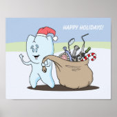 HAPPY HOLIDAYS Tooth Poster (Devant)