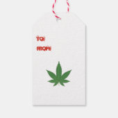 Happy Holidaze - Gepersonaliseerd Cadeaulabel (Achterkant)