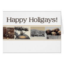 Happy Holigays LGBT-kerstkaart