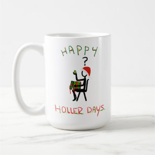 Happy Hollerdays 6 - avocado kerstcadeau. Koffiemok