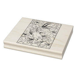 Happy Hollow Koi Rubberstempel