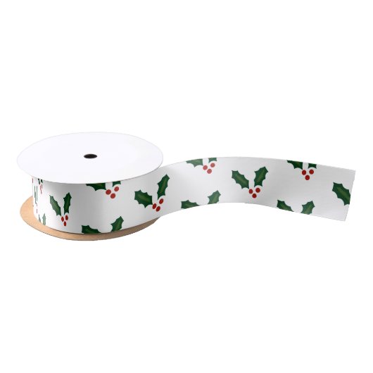 Happy Holly Days Festive Holly Pattern Lint (Spoel)
