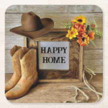 Happy Home Cowgirl Cowboystijl met cowboylaarzen