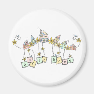 Happy Home Doodles Magneet
