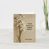 Happy home inspirerend offerte kaart (Voorkant)