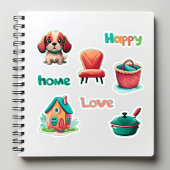 Happy Home Jote Stickers Chiot Set