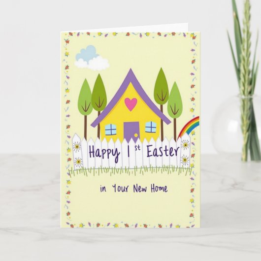 Happy Home Viering Kaart (Voorkant)