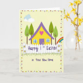 Happy Home Viering Kaart (Gele Bloem)