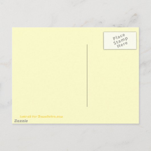 Happy Honeybee Hive  Art Briefkaart (Achterkant)