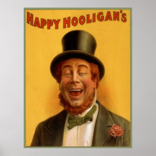Happy Hooligans (poster) Poster (Voorkant)
