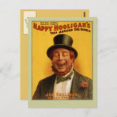 Happy Hooligan's Trip rond het Briefkaart (Voorkant / Achterkant)