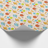 Happy Hoot Birthday Cadeaupapier (Hoek)