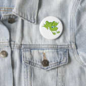 Happy Hopping Frog Ronde Button 5,7 Cm (In situ)