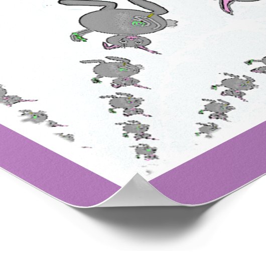 Happy (Hoppy) Poster de Pâques (Coin)