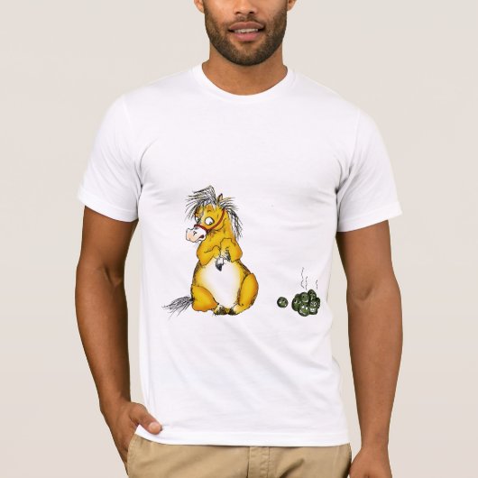 Happy Horse *** en dat alles! T-shirt (Voorkant)