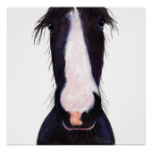 Happy Horse ' JeFF ' van Shirley MacArthur Perfect Poster (Voorkant)