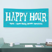 Happy Hour-banner Spandoek (Beurs)