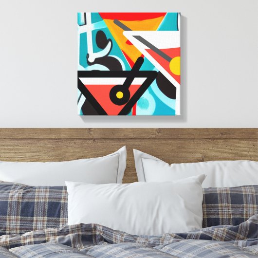 Happy Hour Canvas Afdruk (Insitu (Slaapkamer))