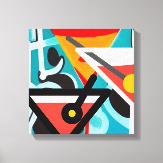 Happy Hour Canvas Afdruk (Voorkant)