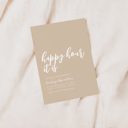 Happy Hour C'Est Cocktail Invitation