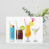 Happy Hour Kaart (Staand voorkant)