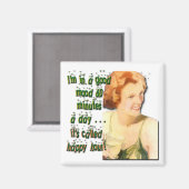 Happy Hour Magnet Magneet (Voorkant / Achterkant)