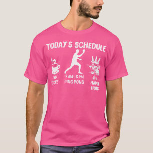 Happy Hour Ping Pong - Grappig Ping Pong Gift T-shirt