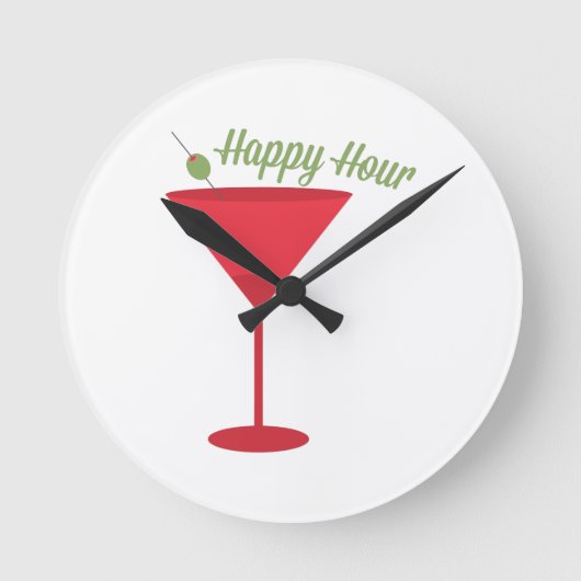 Happy Hour Ronde Klok (Voorkant)