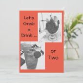 Happy Hour Social Drink Invitation (Debout devant)