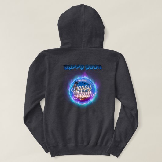 Happy Hour Sweat - shirt à capuche (Design dos)