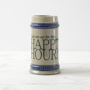 Happy Hour tasse - choisir style & couleur