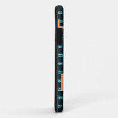 Happy Hour Tekst Blauwe Vector Art Print Case-Mate iPhone Case (Achterkant/rechts)