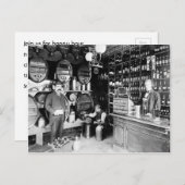 Happy Hour-uitnodiging met  staaffoto Uitnodiging Briefkaart (Voorkant / Achterkant)