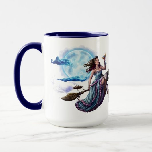 Happy Hour Witch (découpe) Mug (Gauche)