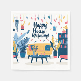 Happy House Warming Papier servet