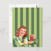 Happy House Wife Briefkaart (Voorkant / Achterkant)