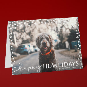 Happy Howholidays Pet Lover Vakantie Groet Kaart