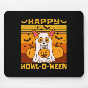 Happy Howl-o-ween Corgi Halloween kostuum Muismat