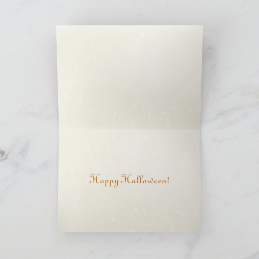 Happy Howl-o-ween Kaart (Binnen)