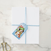 Happy Howliday Beagle Cadeaulabel (Met Touw)