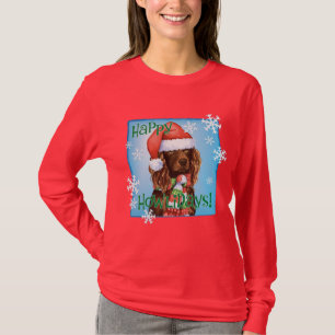 Happy Howliday Boykin Spaniel T-shirt