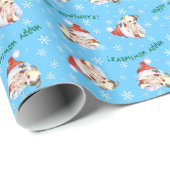 Happy Howliday Chinese Crested Cadeaupapier (Rol Hoek)