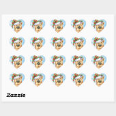 Happy Howliday Chow Chow Hart Sticker (Vel)