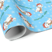 Happy Howliday Dogo Cadeaupapier (Rol Hoek)