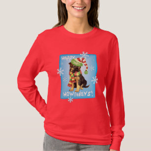 Happy Howliday German Shepherd T-shirt