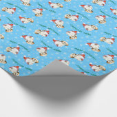 Happy Howliday Havanese Cadeaupapier (Hoek)