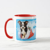 Happy Howliday Long Coat Chihuahua Mok (Links)