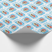 Happy Howliday PBGV Cadeaupapier (Hoek)