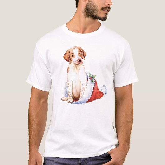 Happy Howliday Pointer T-shirt (Devant)