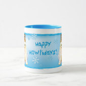 Happy Howliday Wire Fox Terrier Mok (Midden)